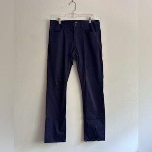 Theory Slim-Straight 5-Pocket Pant (Navy, 31)